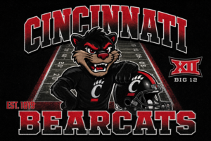 Cincinnati Bearcats Football Graphic Wall Art