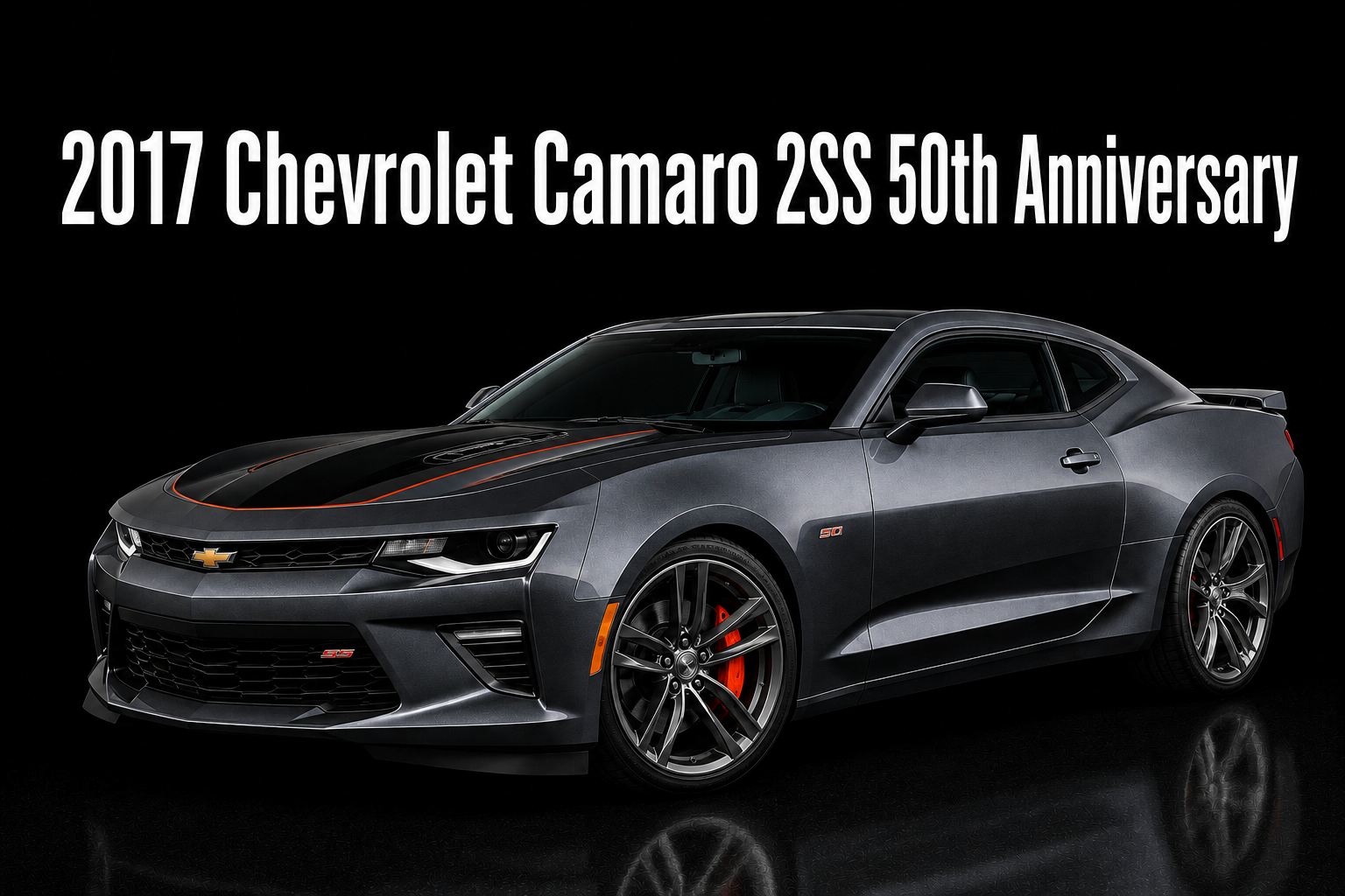 2017 Chevrolet Camaro 2SS 50th Anniversary Car Wall Art