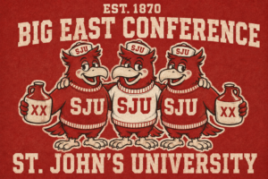 St. John's University Big East Conference Vintage-Style Wall Art