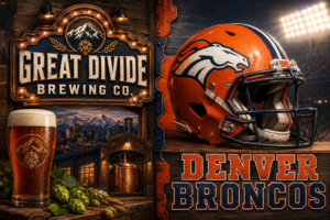 Denver Broncos-Inspired Brewing Co. Sports Bar Wall Art
