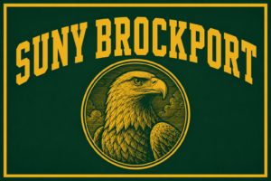 SUNY Brockport Eagle Graphic Wall Art
