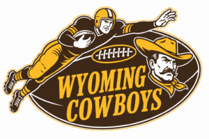 Wyoming Cowboys Football Western Graphic