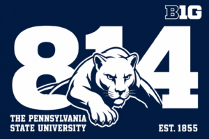 Pennsylvania State University 84 Lion Graphic Wall Art