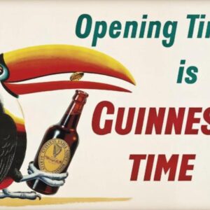 Toucan Guinness Time Vintage-Style Wall Art