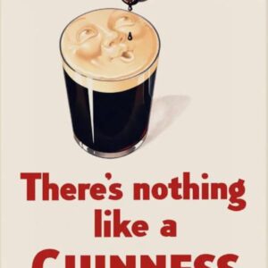 There's Nothing Like a Guinness Vintage-Style Beer Poster