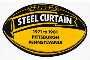 Steel Curtain 1971–1981 Pittsburgh Football Wall Art