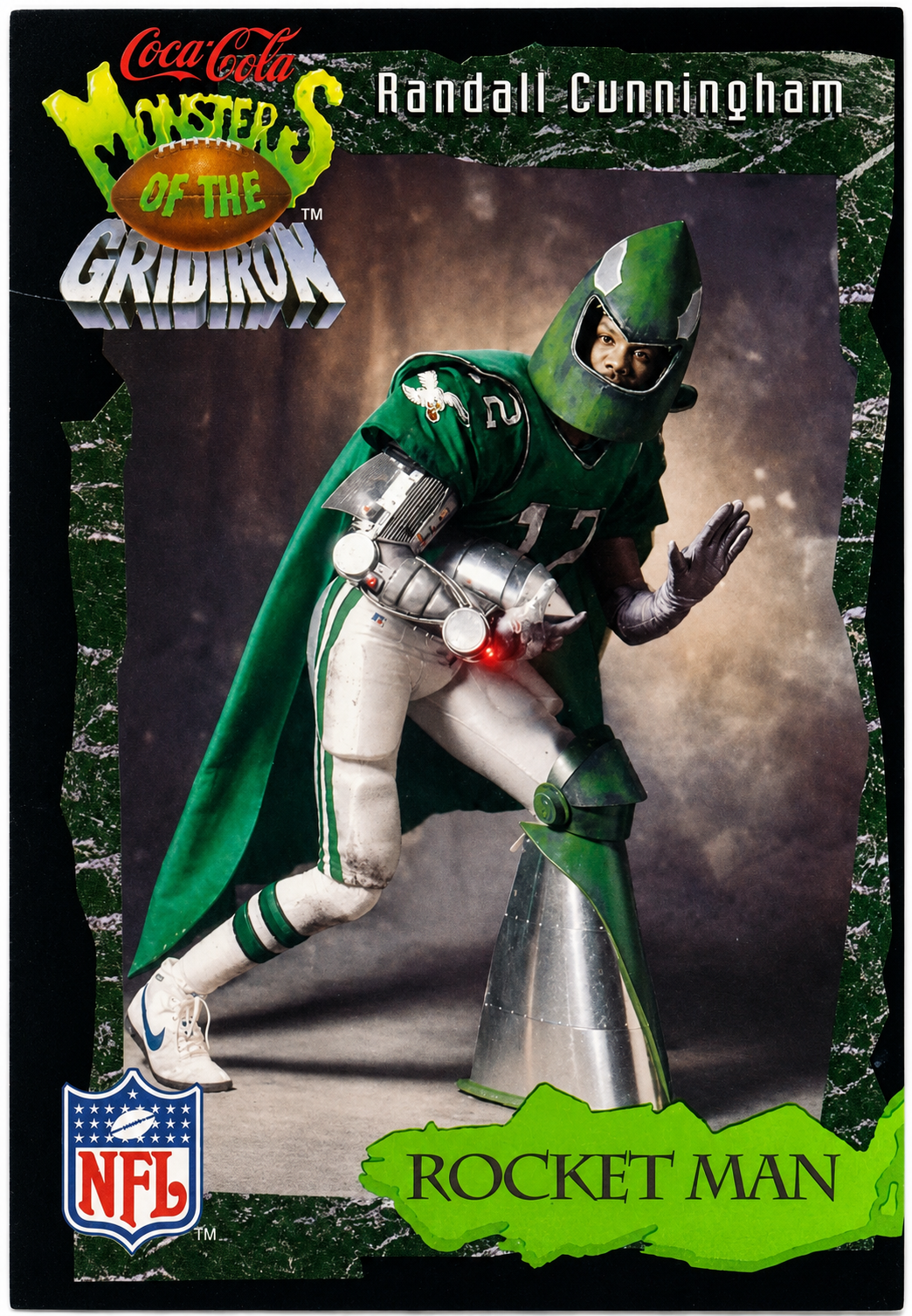 Masters of the Gridiron Rocket Man Football Poster