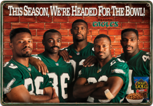 Philadelphia Eagles This Season We're Headed for the Bowl Metal Sign