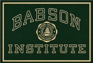 Barson Institute Green and Gold Decorative Wall Sign