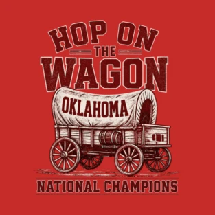 Oklahoma National Champions Wagon Graphic