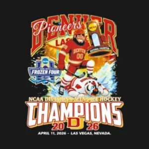 Denver Pioneers Hockey Champions Graphic