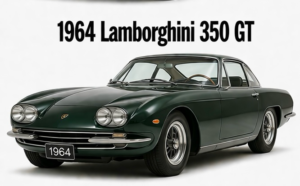 1964 Lamborghini 350 GT Classic Car Wall Art