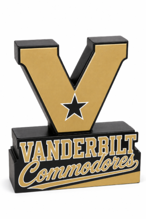 Vanderbilt Commodores V and Star Display Sign