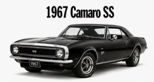 1967 Camaro SS Classic Car Wall Art Print
