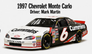 1997 Chevrolet Monte Carlo #6 Mark Martin Racing Art