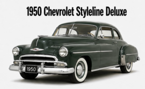 1950 Chevrolet Styleline Deluxe Classic Car Print