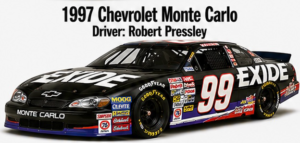 1997 Chevrolet Monte Carlo #99 Robert Pressley Racing Design