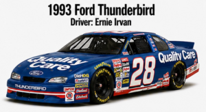 1993 Ford Thunderbird #28 Ernie Irvan Racing Design