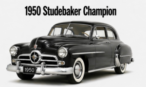 1950 Studebaker Champion Classic Car Print