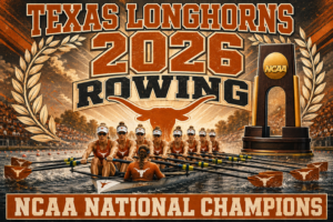 Texas Longhorns 2026 Rowing Championship Wall Art