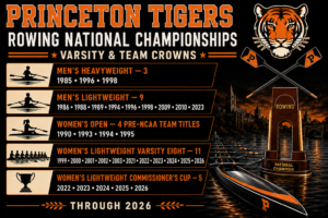 Princeton Tigers Rowing National Championships Tribute Wall Art