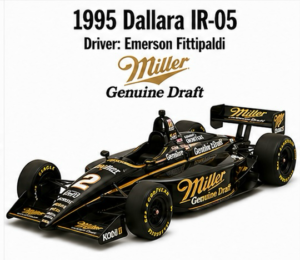 1995 Dallara IR-05 Miller Race Car Wall Art