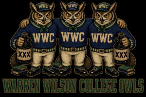 Warren Wilson College Owls Graphic Wall Art