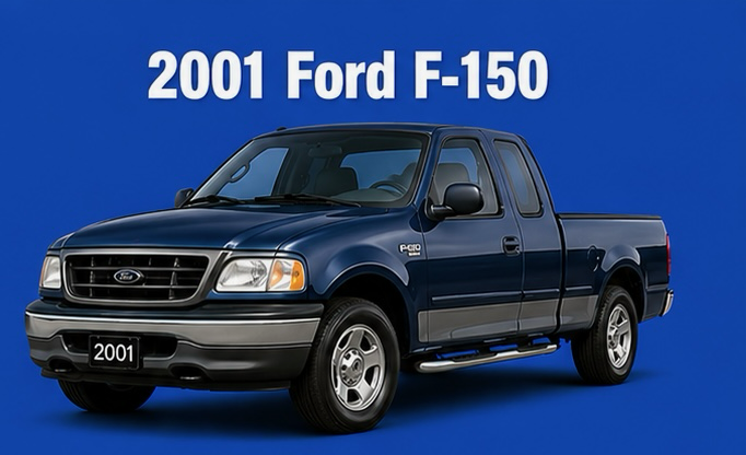 2001 Ford F-150 Pickup Truck Automotive Wall Art