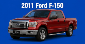 2011 Ford F-150 Red Pickup Truck Graphic