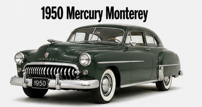 1950 Mercury Monterey Classic Car Art