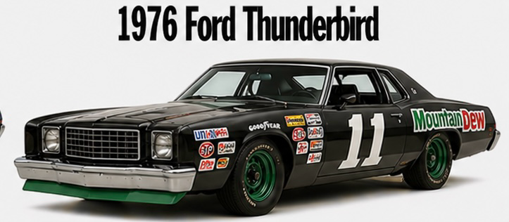 1976 Ford Thunderbird #11 Racing Car Graphic