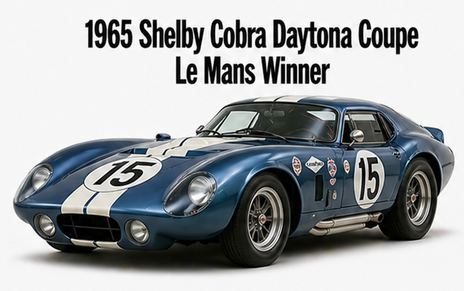 1965 Shelby Cobra Daytona Coupe Le Mans Winner Wall Art