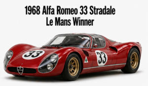 1968 Alfa Romeo 33 Stradale Le Mans Winner Car Art
