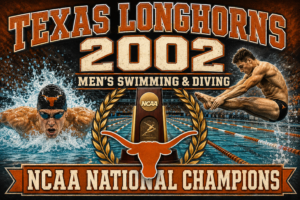 Texas Longhorns 2002 Swimming & Diving Championship Wall Art