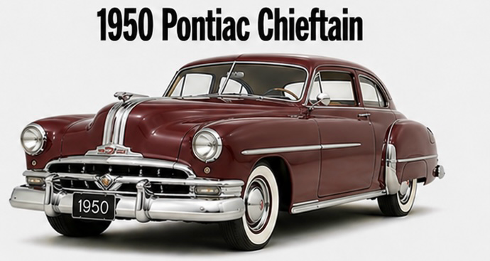 1950 Pontiac Chieftain Classic Car Print