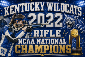 Kentucky Wildcats 2022 Rifle Champions Wall Art