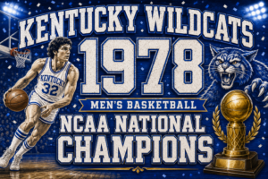 Kentucky Wildcats 1978 Basketball Champions Wall Art