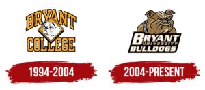 Bryant College Bulldogs Logo History Wall Art