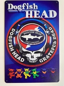 Dogfish Head Skull and Dancing Bears Graphic Wall Sign