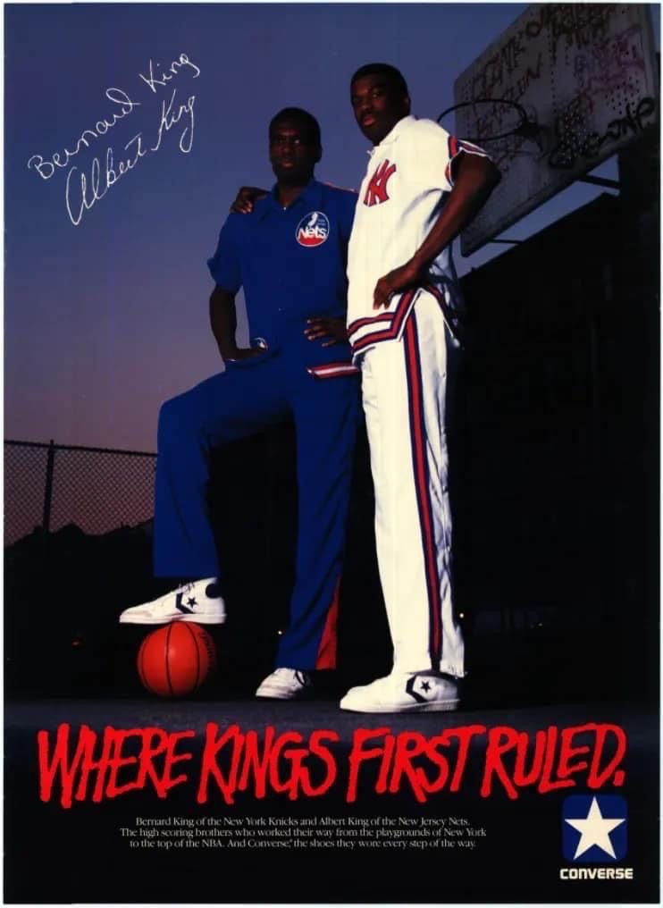 Bernard and Albert King Basketball Poster – Where Kings First Ruled
