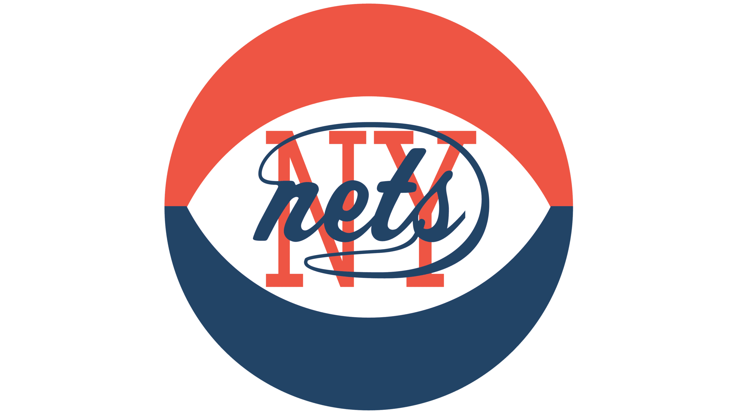 Red White Blue Script Jets NY Graphic Wall Art