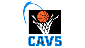 CAVS Basketball Hoop Graphic Wall Art