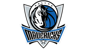 Dallas Blue Horse Basketball-Style Graphic Wall Art