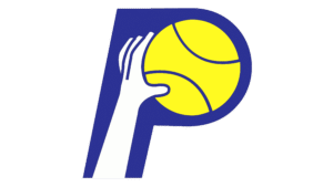 Hand Holding Yellow Volleyball Graphic Wall Art