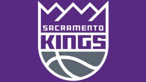 Sacramento Kings Purple Basketball Graphic