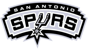 San Antonio Spurs-Inspired Black and White Typography Graphic