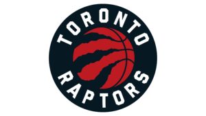 Toronto Raptors-Inspired Circular Basketball Graphic Wall Art