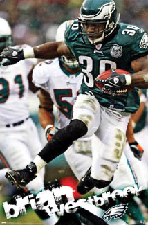 Philadelphia Eagles Football Action Wall Art
