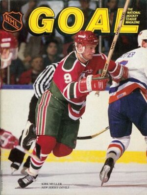 GOAL Hockey Magazine Cover Featuring Kirk Muller
