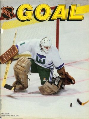 GOAL Hockey Goalie Mike Liut Hartford Whalers Print
